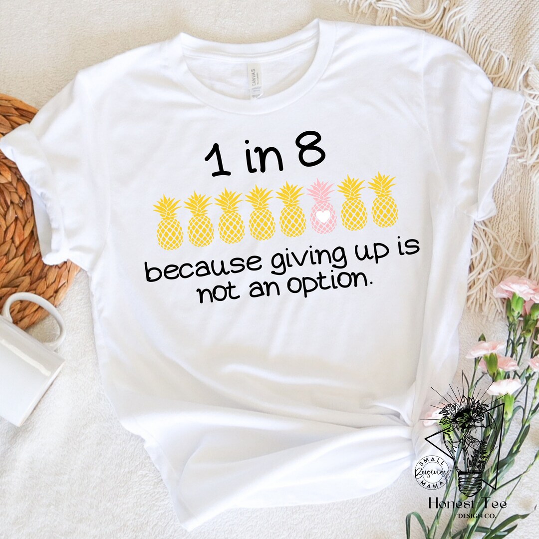 1 in 8 Infertility Pineapple PNG and Svg for Sublimation, IVF, IUI