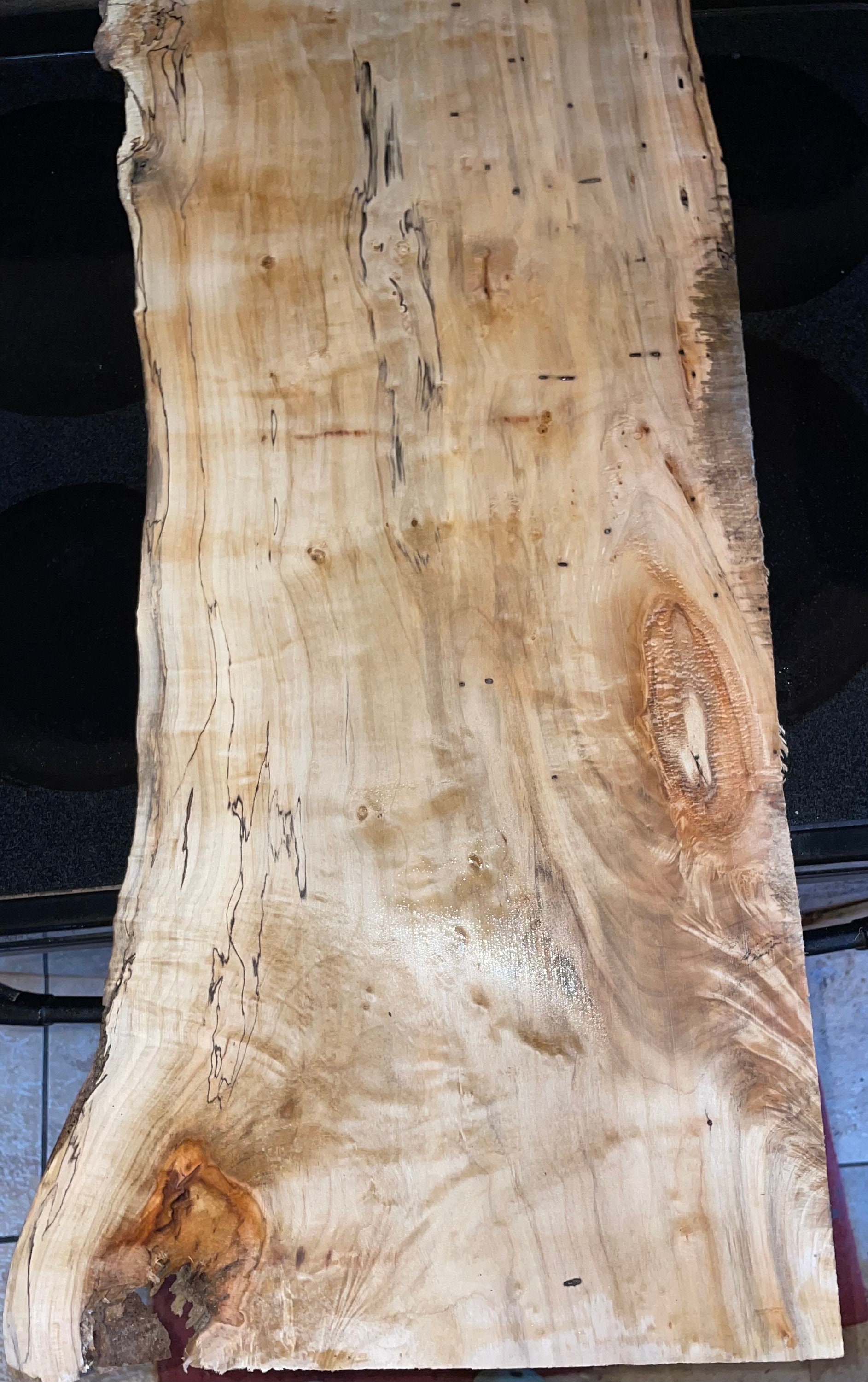 Spalted Maple Slab #1673 - Etsy