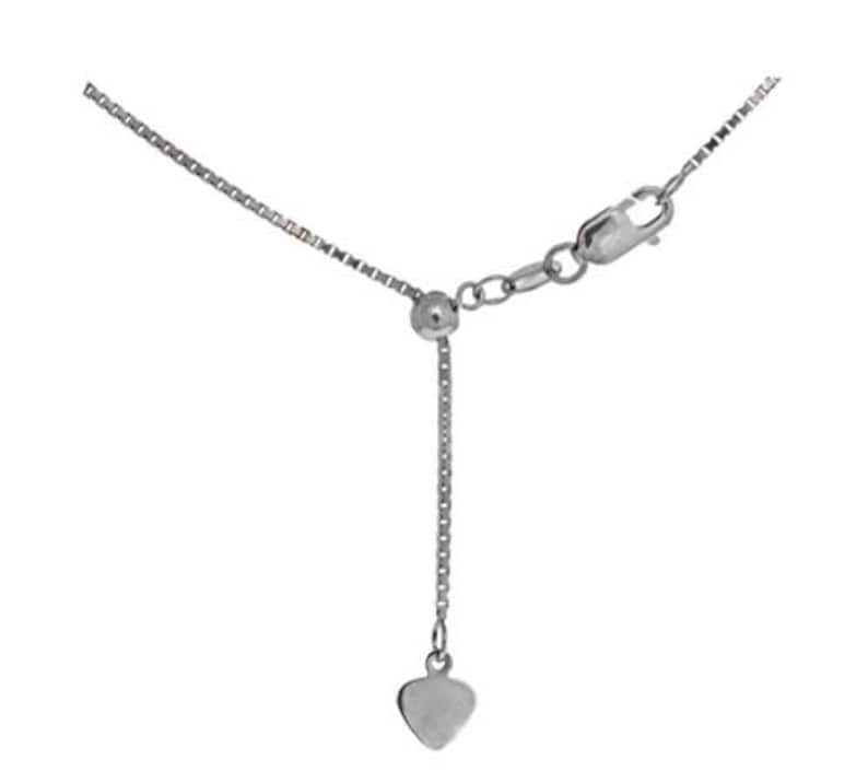 14kt Yellow Gold 0.85mm Diamond Cut Adjustable Box Chain with Lobster Clasp 14kt Yellow Gold 0.85mm Diamond Cut Adjustable Box Chain with Lobster Clasp
