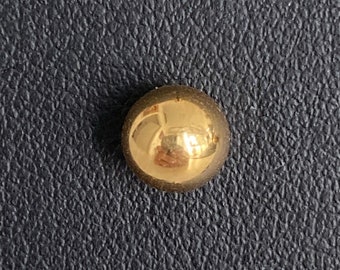Minimal Ball Stud Earrings 18K Yellow Gold