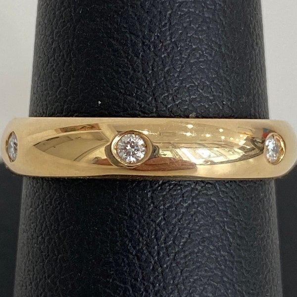 Flush Set Diamond Etsy