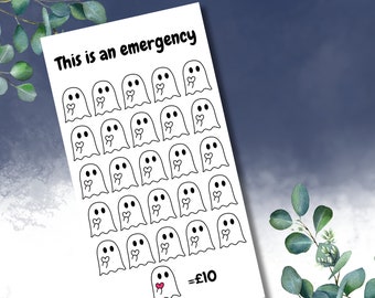 Download Digital Instant Ghost Saving Money Challenge | Desafio de Salvar | Rastreador de economia de dinheiro | Folha de acompanhamento de poupança de fundos de emergência