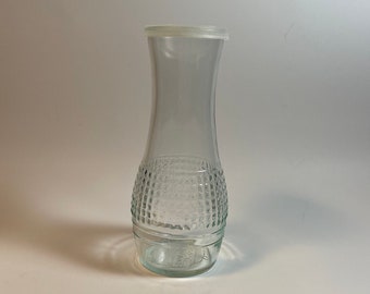 Vintage Good Seasons Glass Cruet - Oil and Vinegar Bottle with Glass Stopper - Salad Dressing Bottle