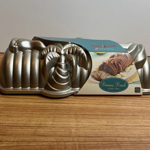 Banana Bread Nordic Ware Loaf Pan Bundt Cake Pan Metal Baking Pan