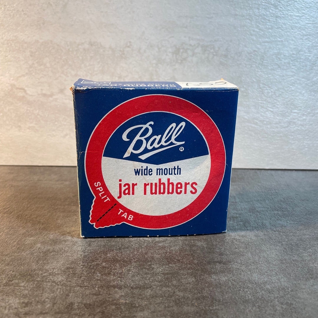 Vintage Ball Mason Canning Jar Rubber Rings Canning Supplies Etsy