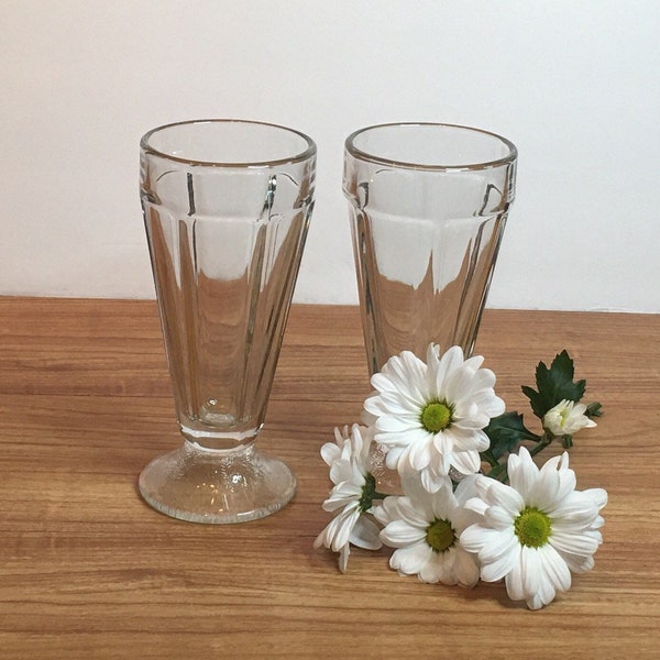 Milkshake Glasses Etsy