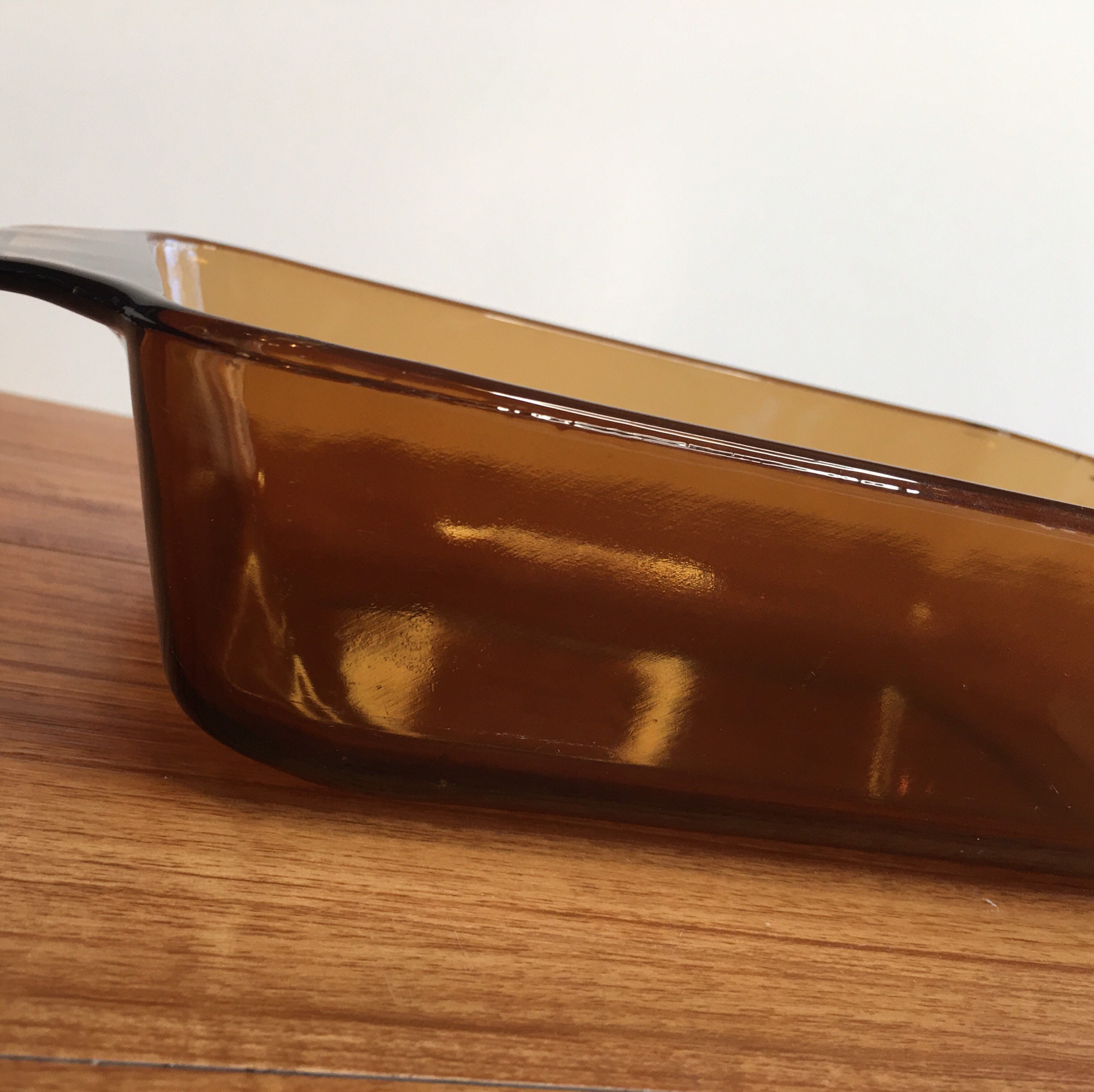 Anchor Hocking Fire King Loaf Pan Amber Brown Glass Meatloaf Etsy México