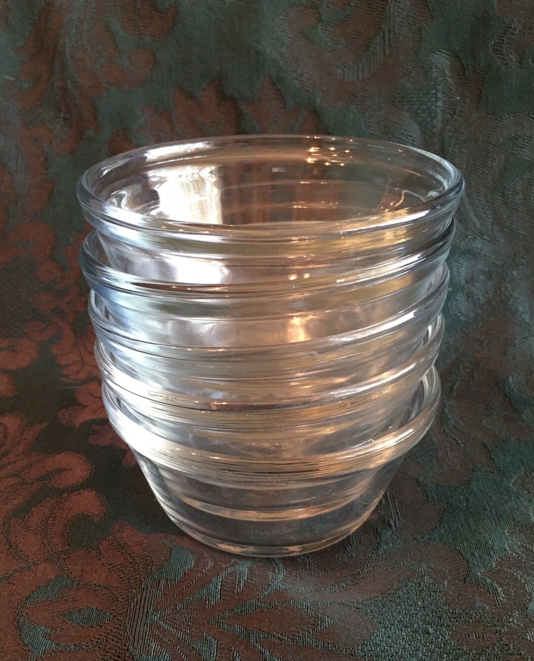 Set of 5 Anchor Hocking Ramekin Custard Cups Small Food Prep Bowls Etsy