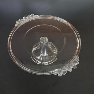 Vintage “Satin Rose” Pedestal Cake Stand by Mikasa - Wedding Party Holiday Dining & Serving