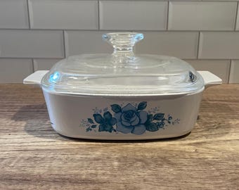 Cazuela Forever Yours de 1 litro - Corning Ware vintage - Hecha en EE. UU.