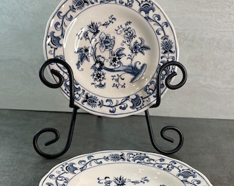 Set of 2 Double Phoenix Saucers – Ming Tree – Blue & White Set of 2 Double Phoenix Saucers – Ming Tree – Blue & White