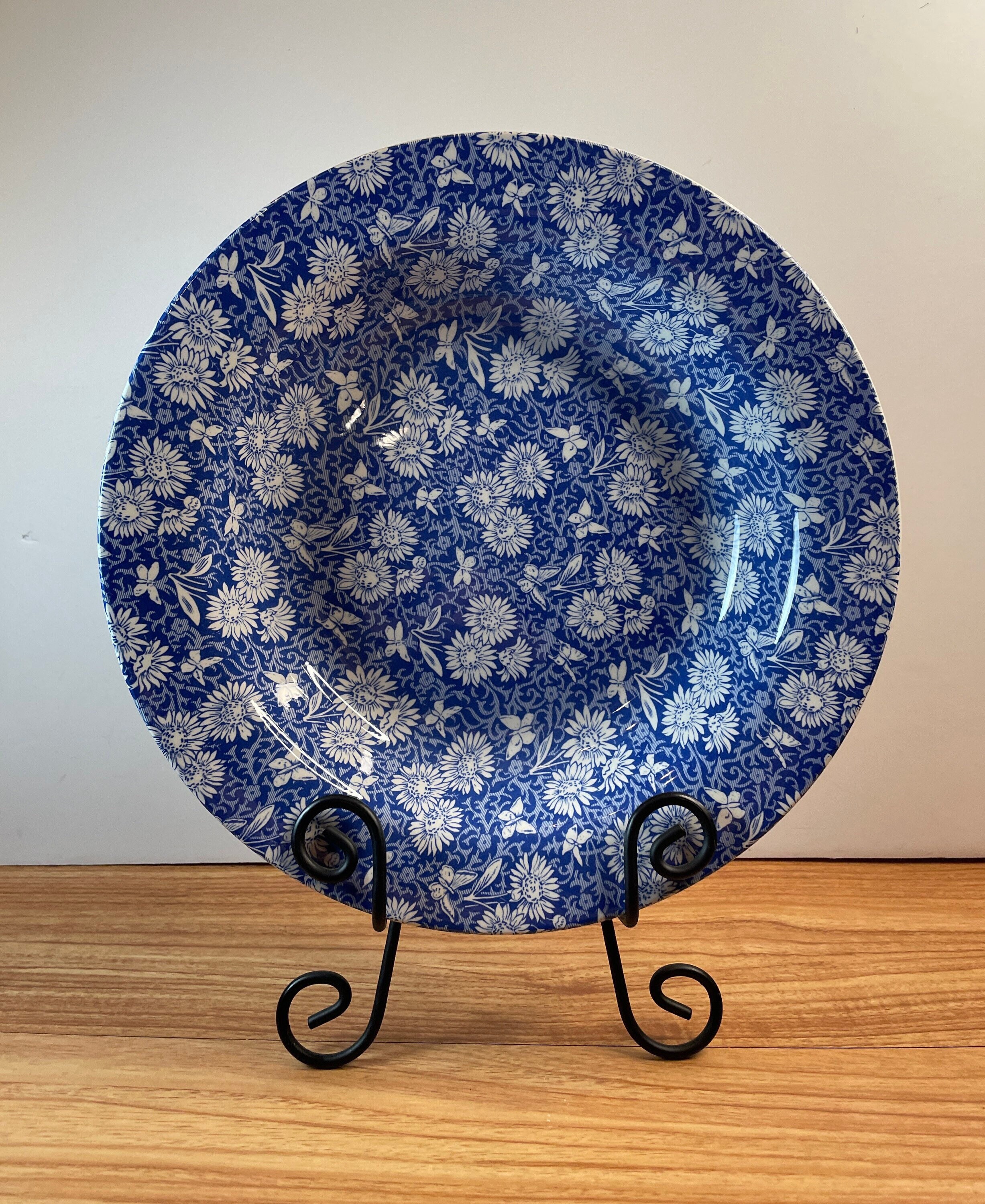 Spode BlUE BLOOM コレクションウイロウ２７センチ皿6枚セット Spode Blue Flowers - Etsy