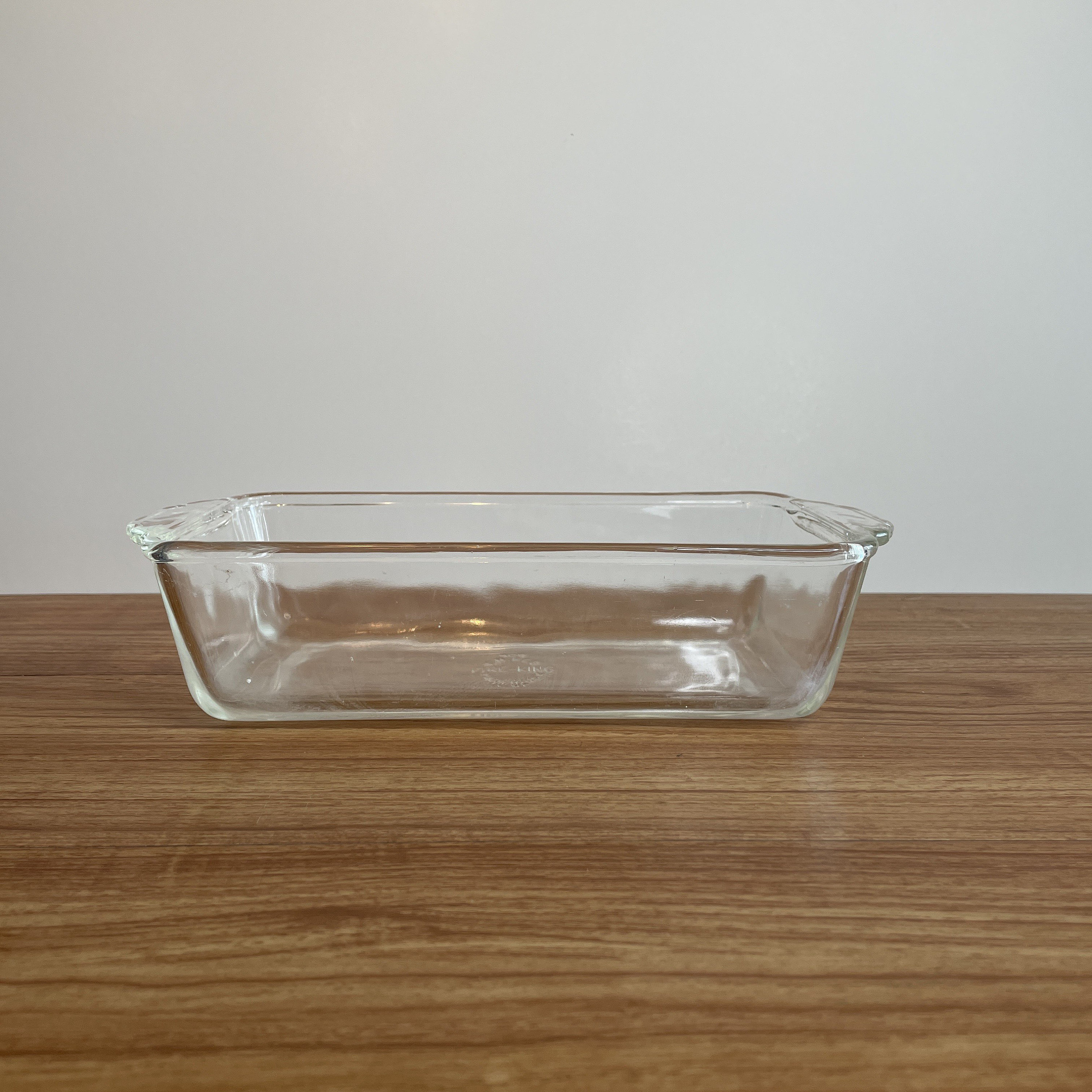 Fire King Loaf Pan 409 Clear Glass Meatloaf Pan Vintage 1 Etsy