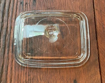 P-4-C Replacement Lid for Corning Ware Utility Dish P-4-B - Vintage Glass Bakeware