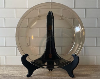 Pyrex Visions Amber Brown 9” Pie Plate Fireside Brown Pie Pan Vintage MCM Collectible Pyrex