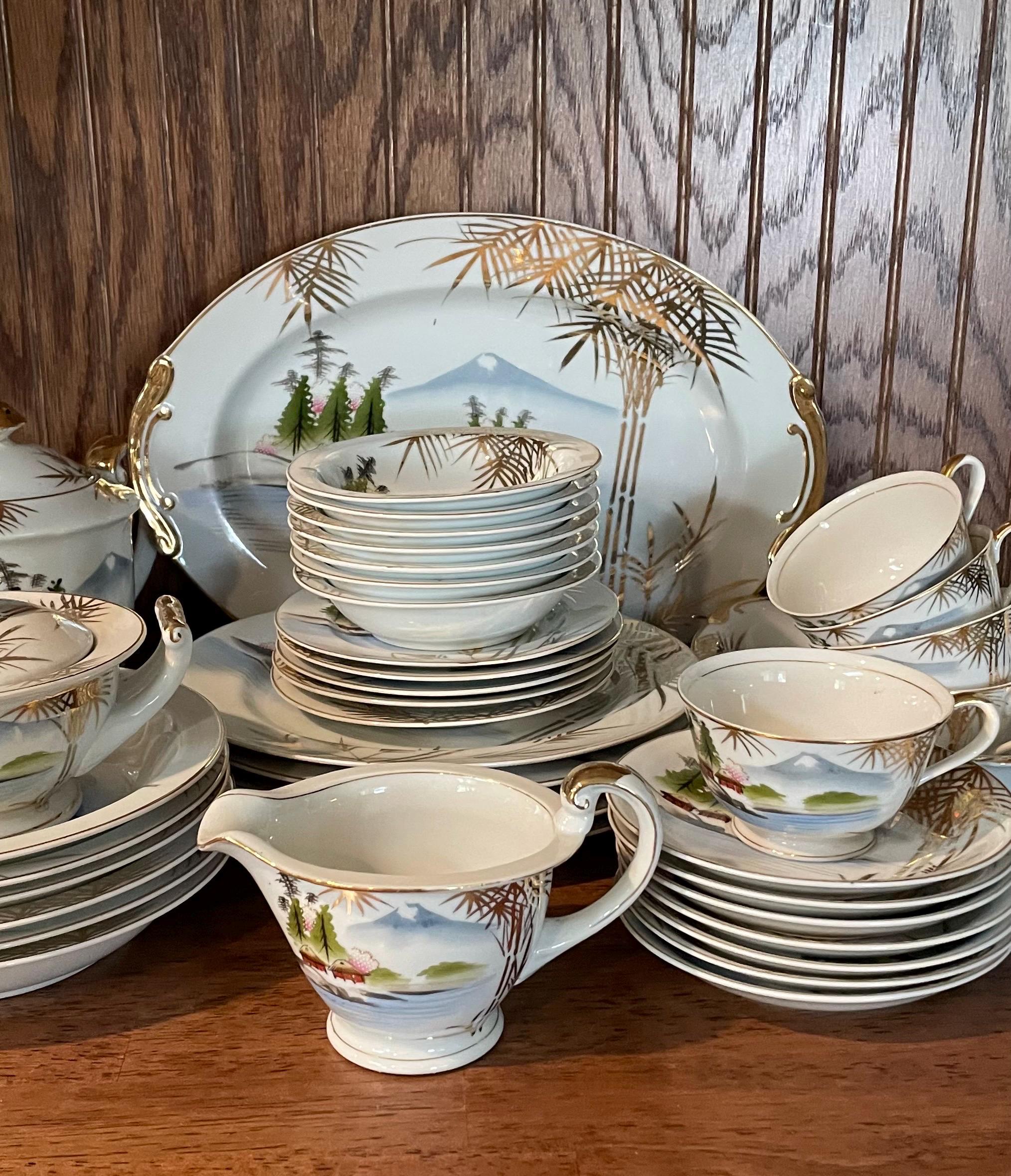 Mt Fuji Dinnerware - Etsy