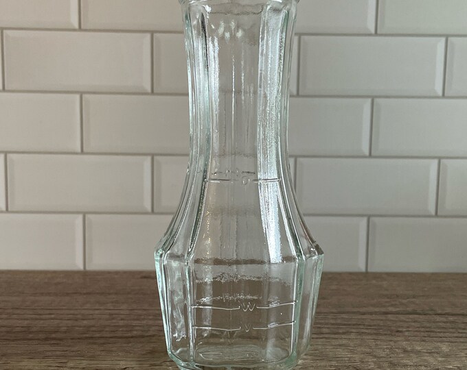 Vintage Good Seasons Glass Cruet Oil and Vinegar Bottle Salad Dressing