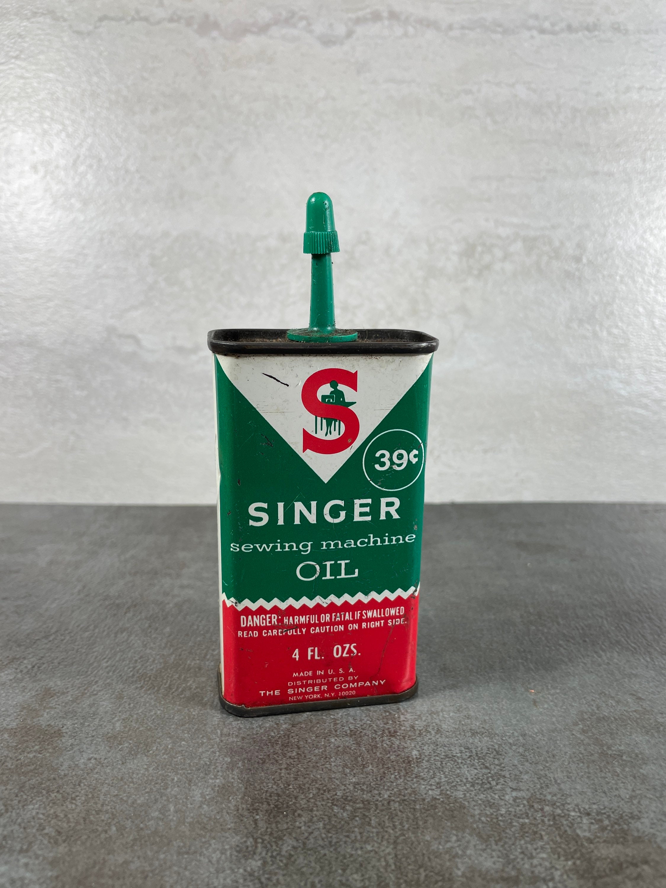 Vintage Singer Sewing Machine Oil for Older Sewing Machines Plus 4 Free  Gifts