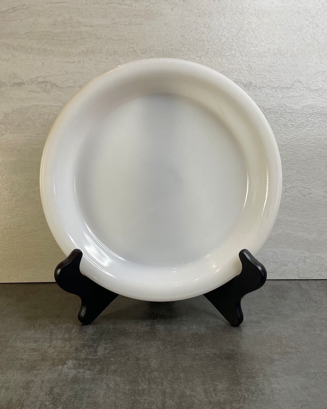 9 Milk Glass Pie Plate Federal Glass Company MCM Kitchen Vintage Pie Pan Etsy