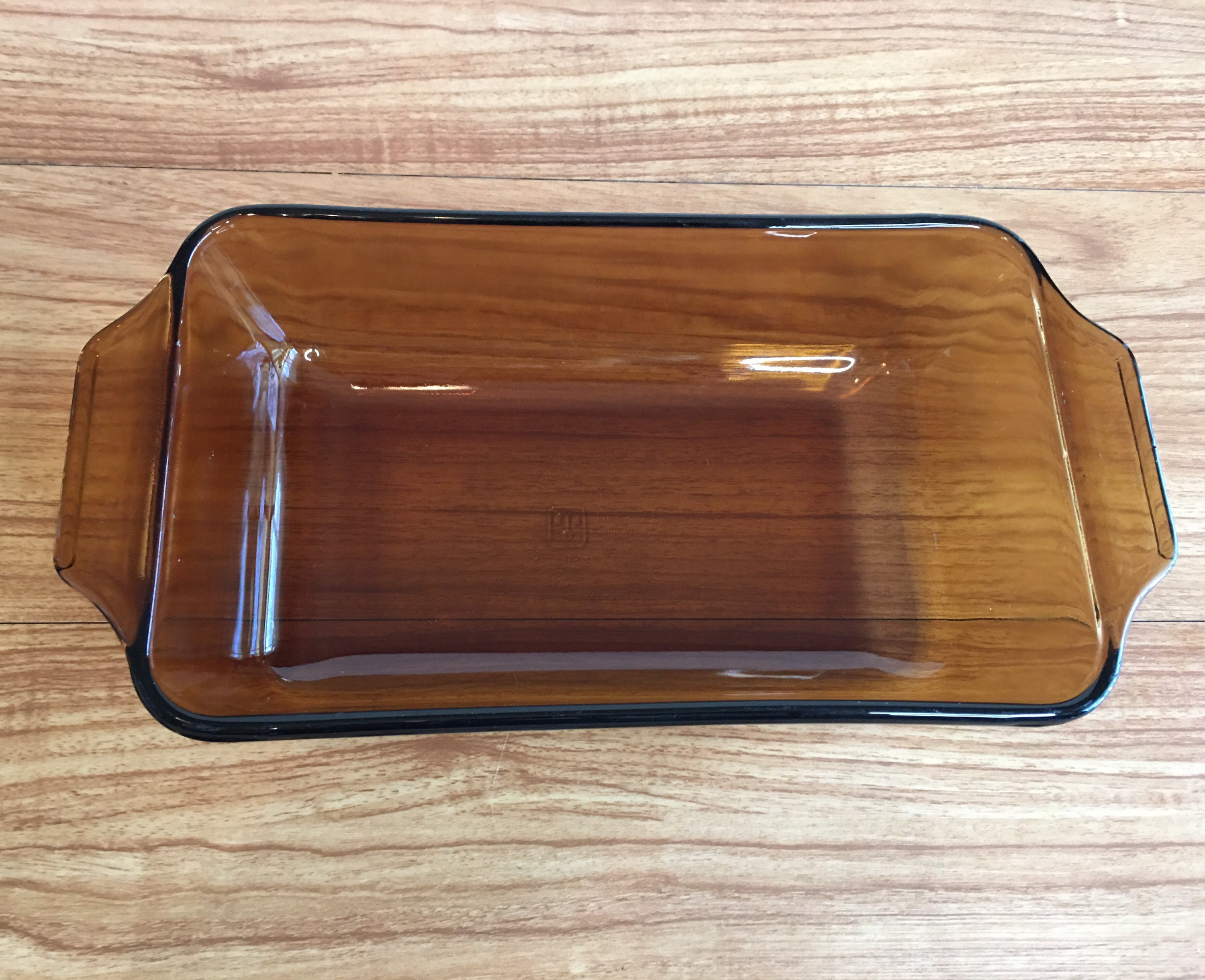 Anchor Hocking Fire King Loaf Pan Amber Brown Glass Meatloaf Etsy México