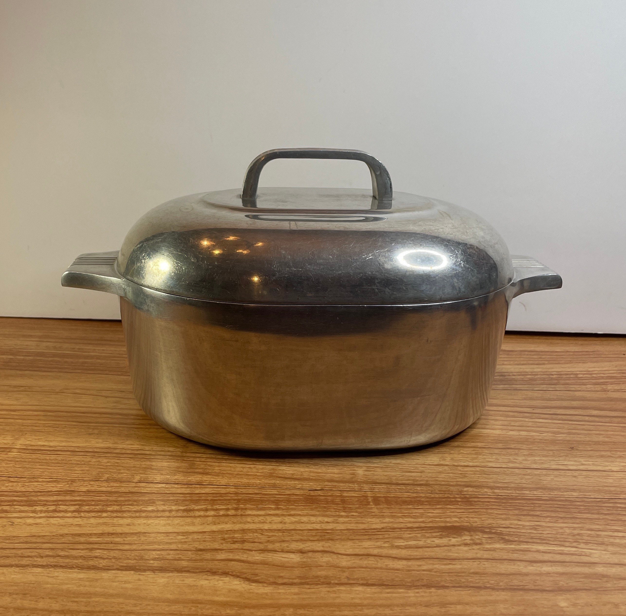 Wagner Ware Magnalite Sidney 8 Quart Roaster With Self Basting 