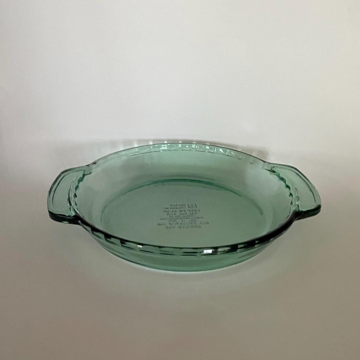 Rare Light Green 9" Pie Plate by Anchor Hocking Vintage Glass Casserole Dish Fluted Pie Pan Glass Bakeware - Etsy