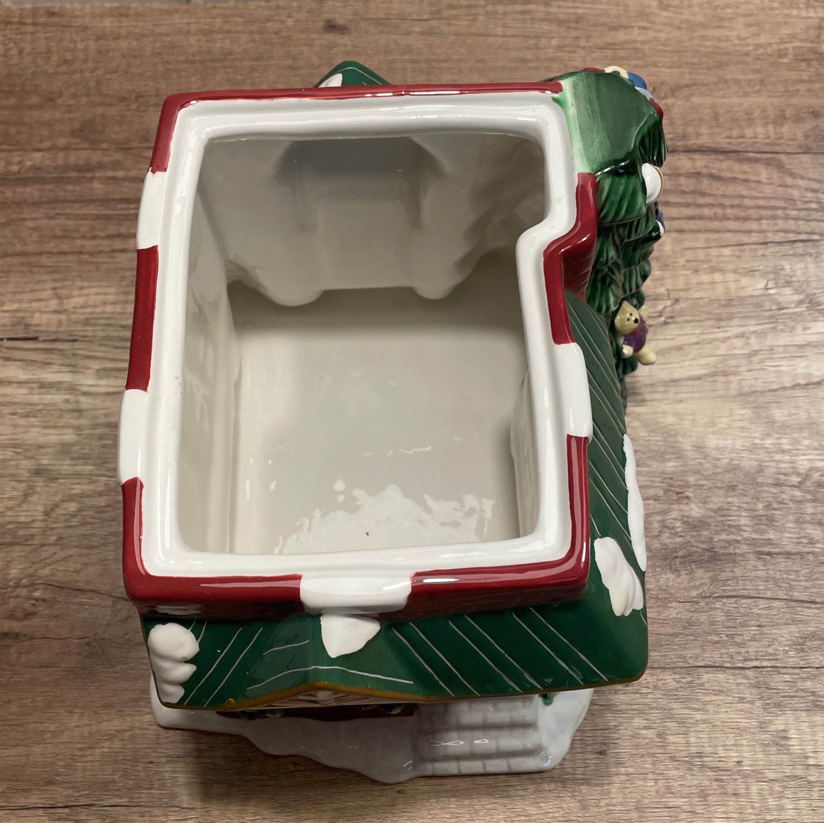 Vintage Spode Christmas Train Cookie Jar - Holiday China