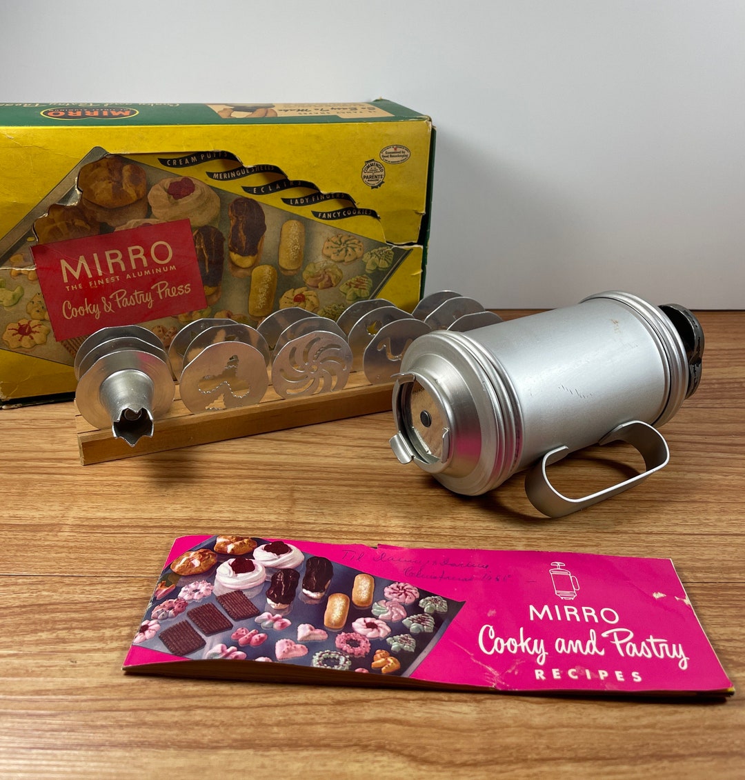 Vintage Cooky & Pastry Kit Christmas Cookie Press Holiday Etsy