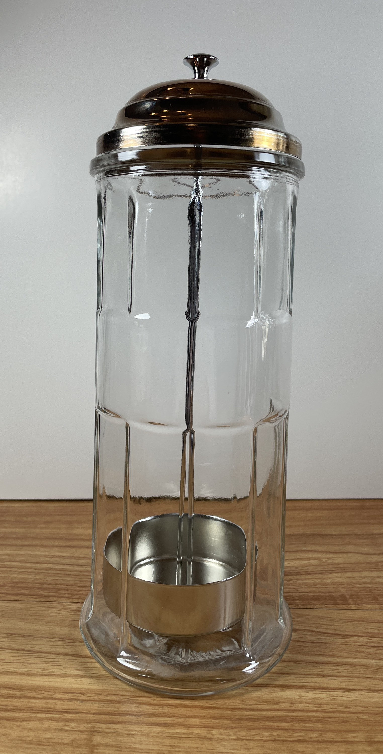 Vintage Gemco Straw Dispenser Glass Straw Storage Jar Soda Etsy