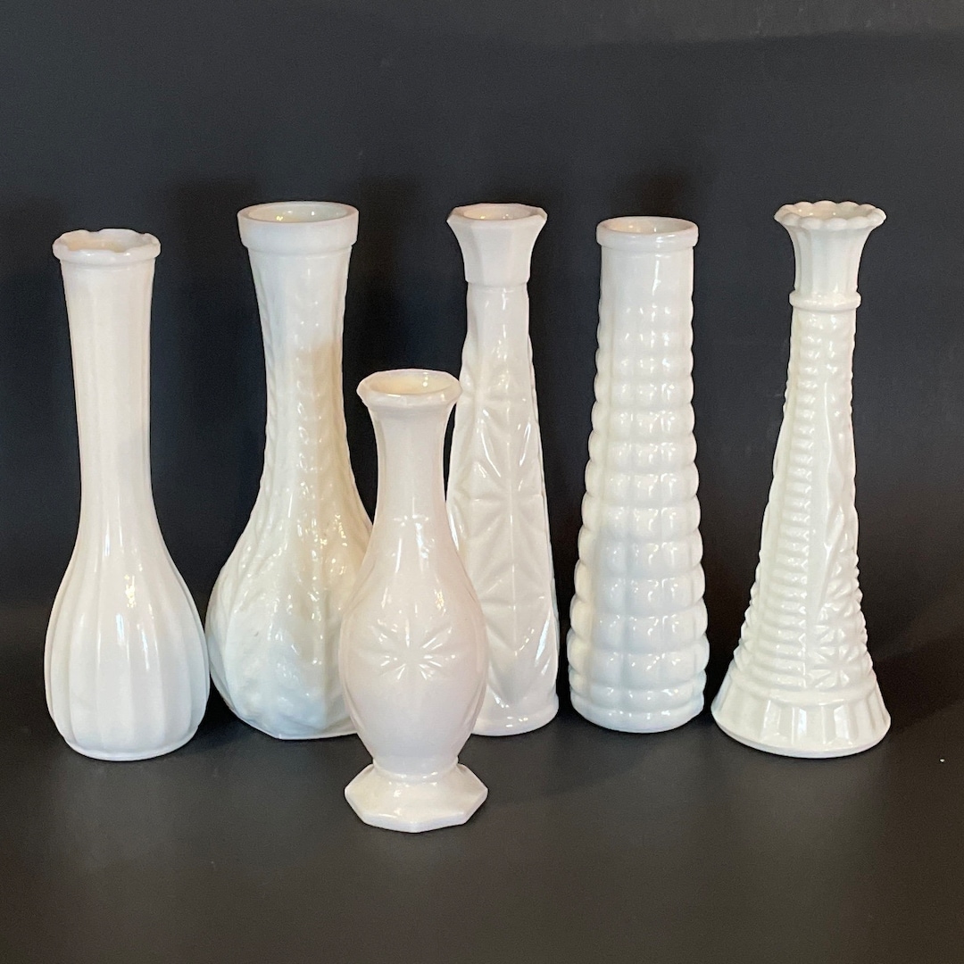 White Milk Glass Lamp