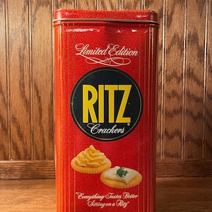 Ritz Cracker Tin - Etsy