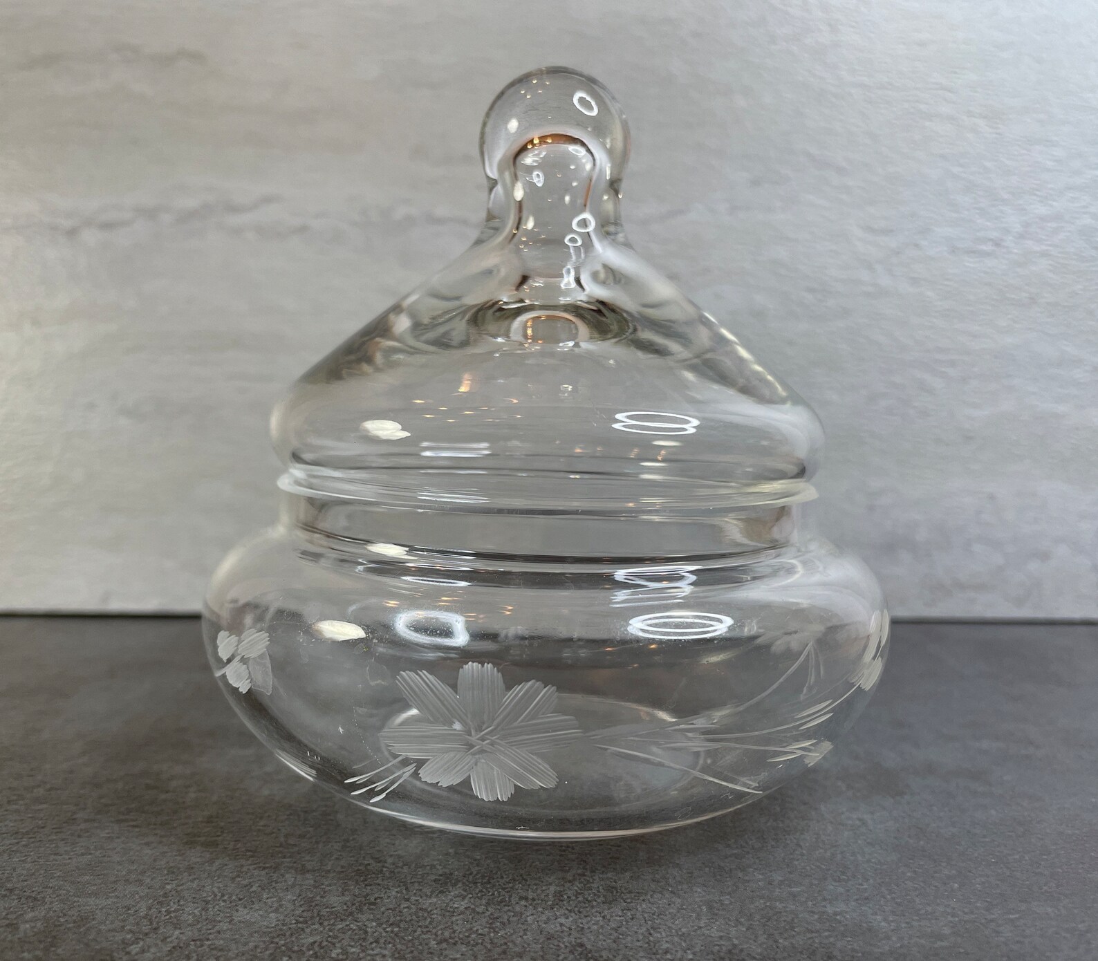 Vintage Princess House Crystal Ginger Jar Apothecary Jar Etsy