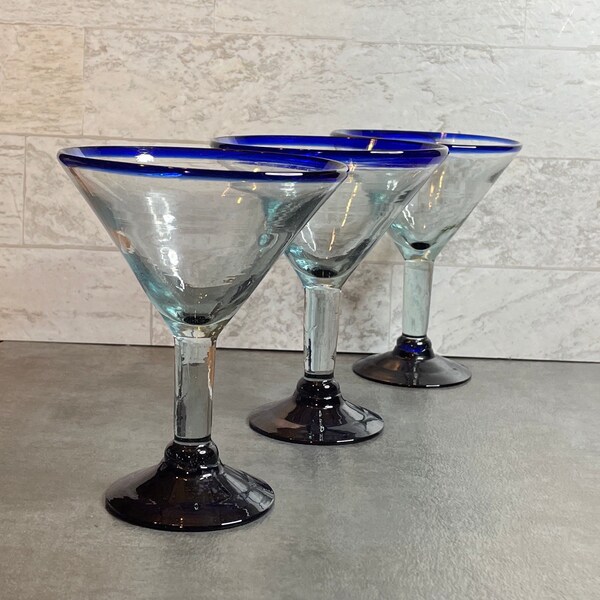 Hand Blown Glasses Etsy