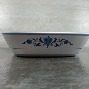 Noritake Progression Blue Haven Vegetable Bowl - Serving Bowl - Vintage Noritake China - Mid Century Dishes