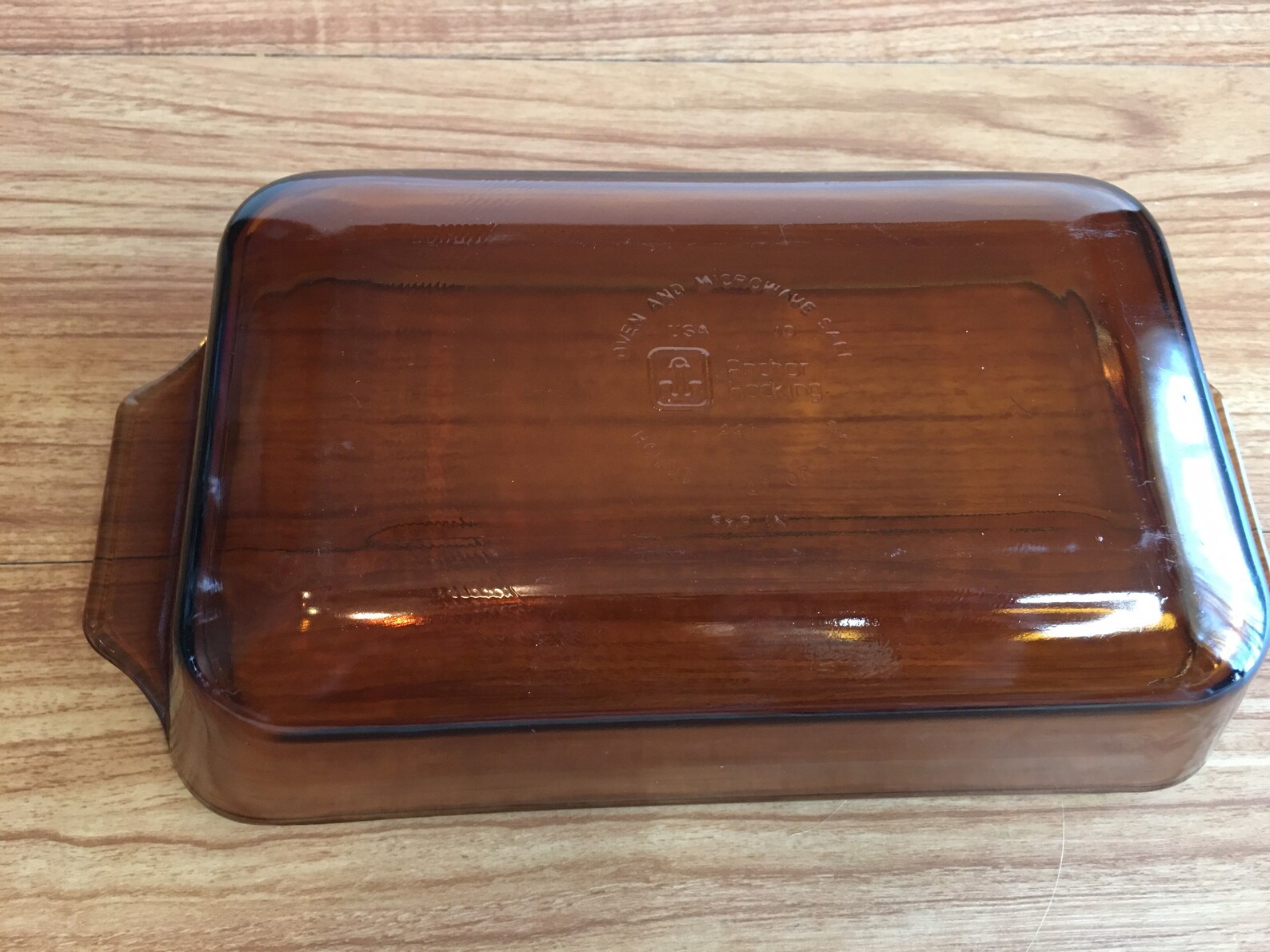 Anchor Hocking Fire King Loaf Pan Amber Brown Glass Meatloaf Etsy
