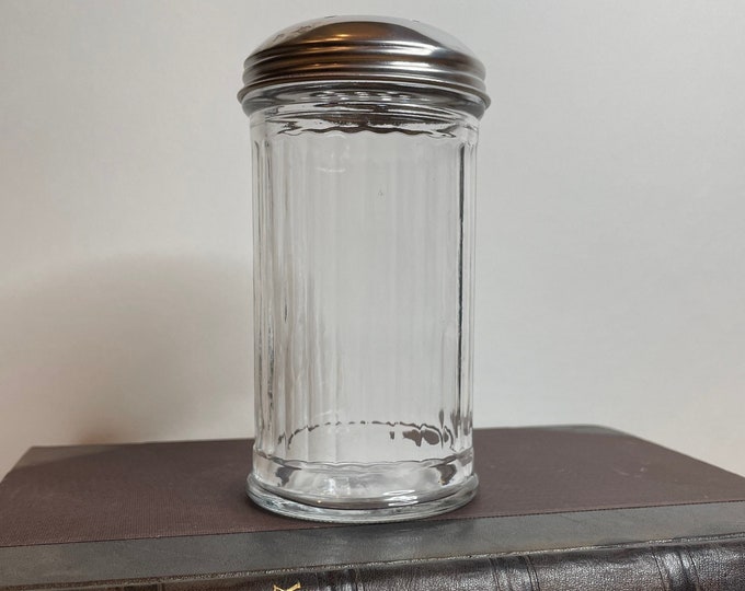 Vintage Glass Sugar Shaker Sugar Pourer Mid Century Etsy