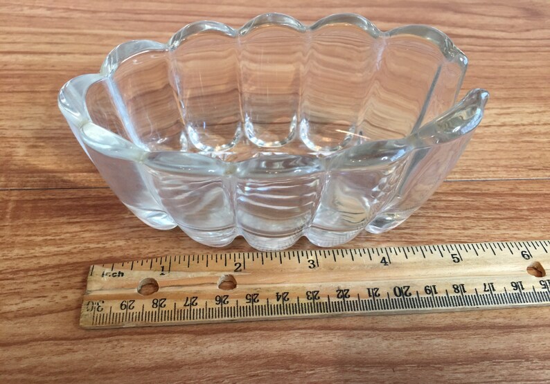 Vintage Princess House Crystal Silverware Holder Buffett Etsy
