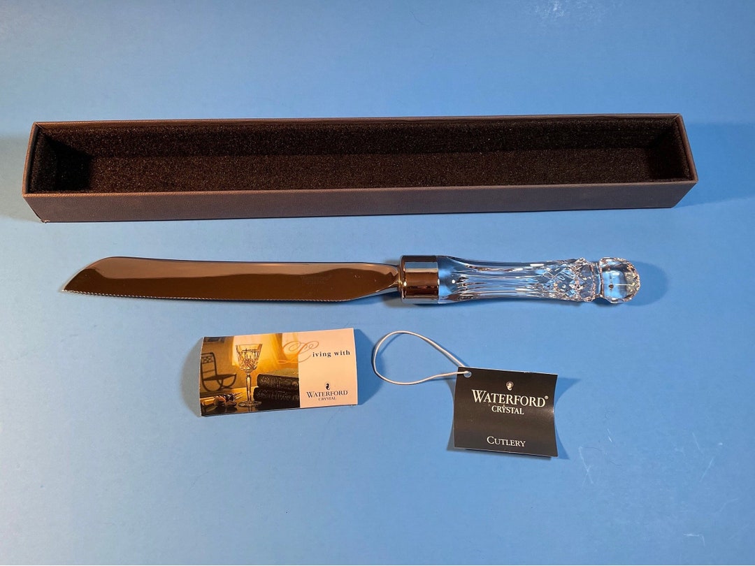 Waterford Lismore Bridal Knife Crystal Knife Wedding Party Etsy