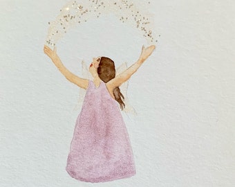 Aquarell Engel Etsy