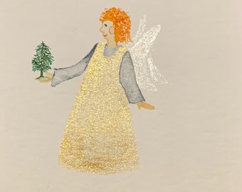 Engel Aquarell Etsy