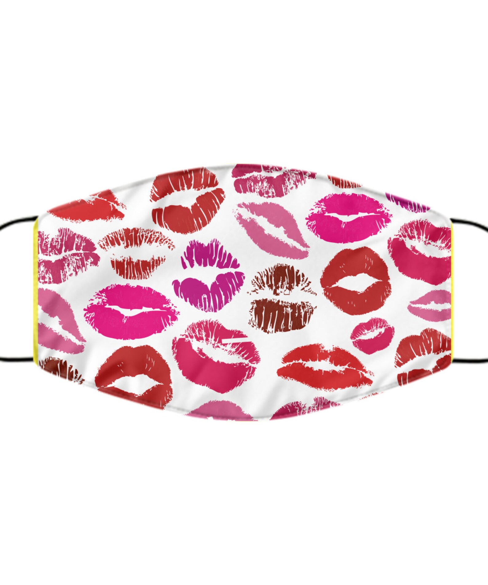 Face mask kiss lips face maskface mask protection washable Etsy