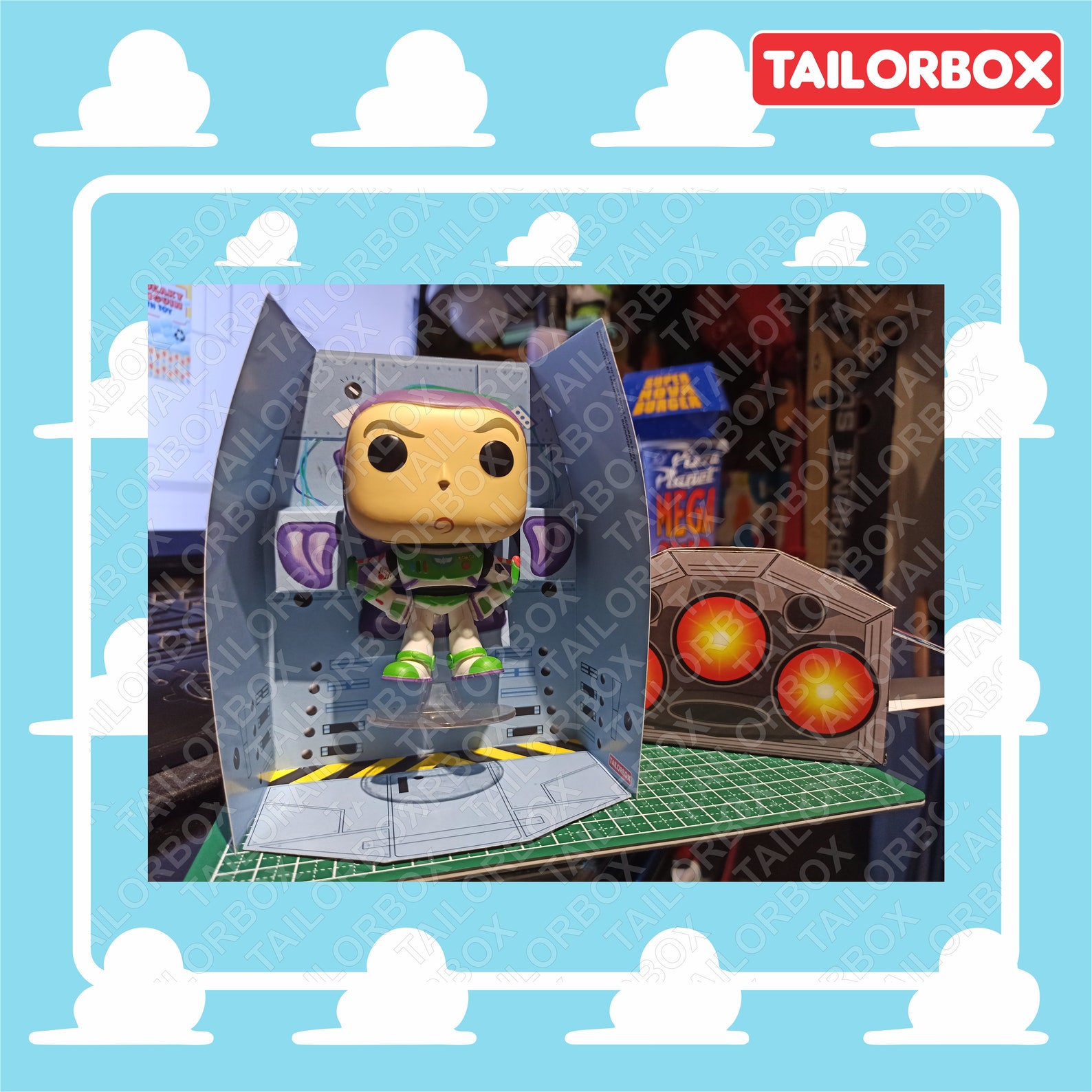 buzz lightyear toy box