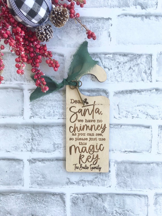 House With No Chimney Santa Key, Santa Magic Key, Santa Key, Christmas  Magic Key, Christmas Decor, Christmas Eve With Kids, 