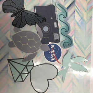 Blauw stickerpakket:)