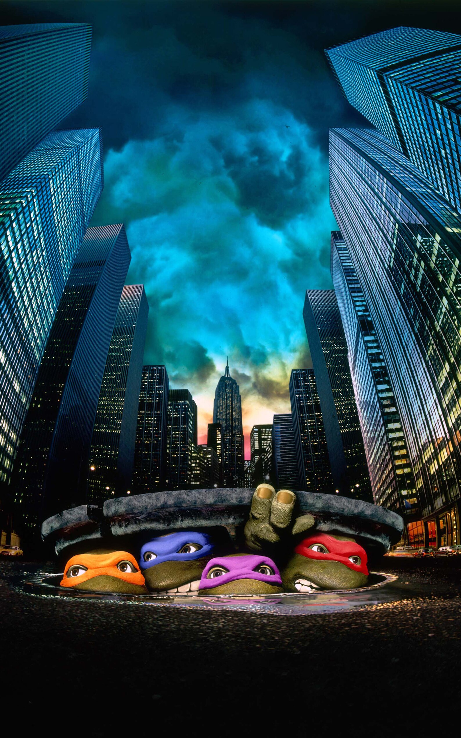 Teenage Mutant Ninja Turtles 1990 Movie Gloss Poster 17x 24 Etsy