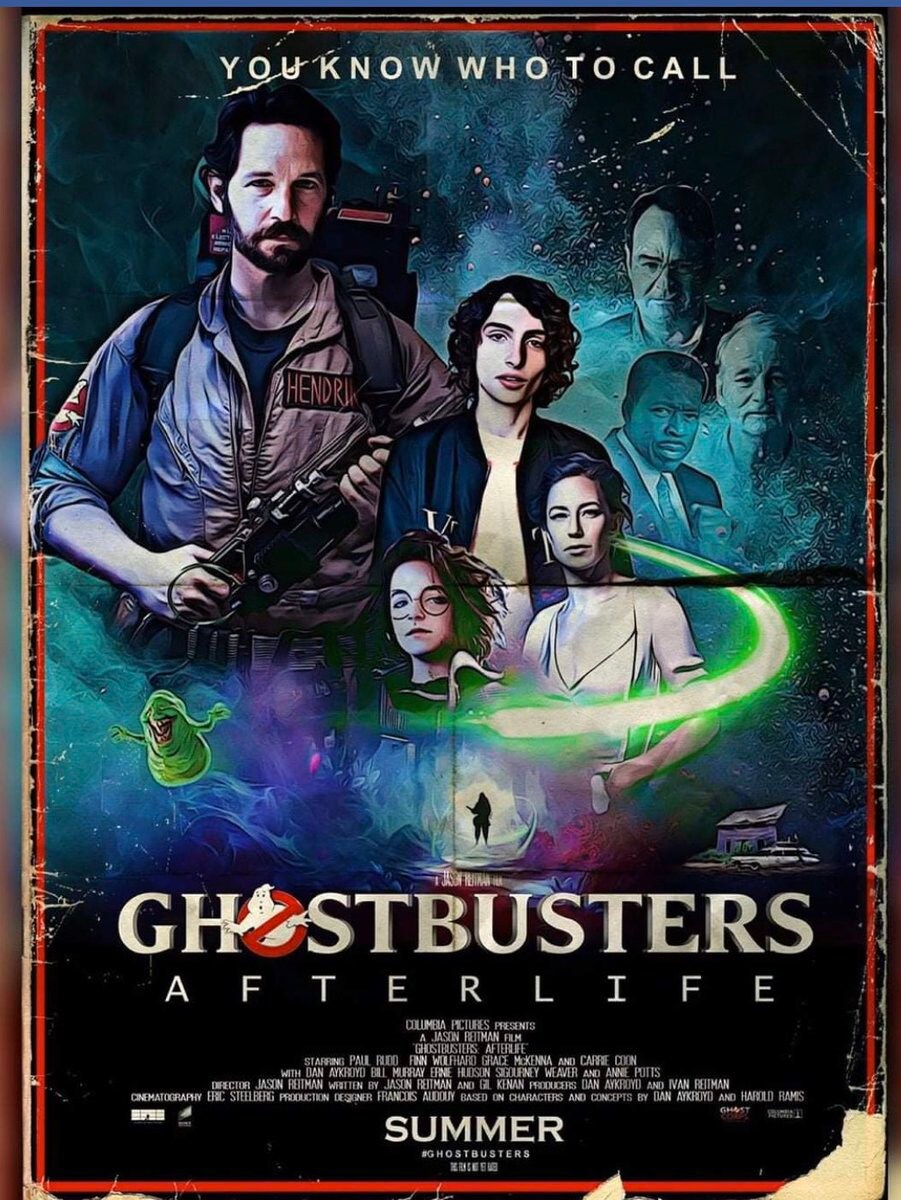 Ghostbusters Afterlife movie gloss poster 17x 24 Etsy
