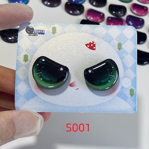 Customizable handmade plush toy eyes fierce eyes