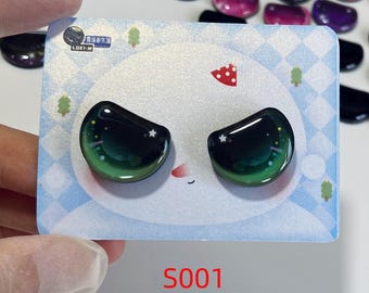 Customizable handmade plush toy eyes fierce eyes