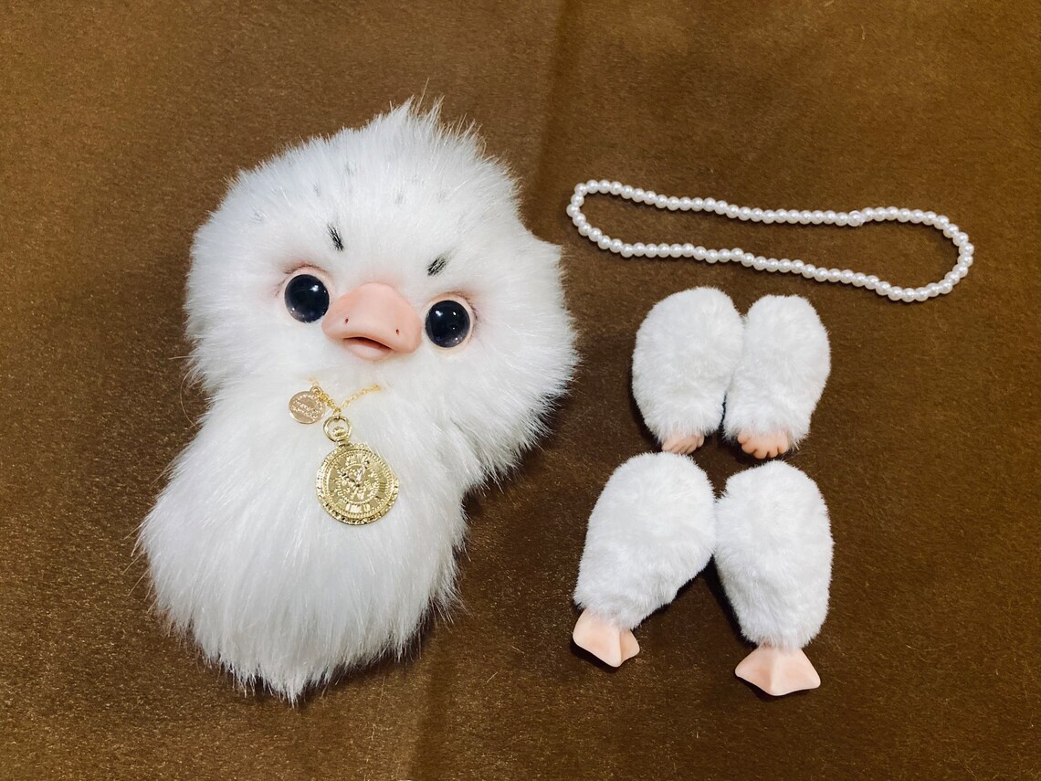 Fantasy Animal Baby Niffller Art Doll Gift for Birthday This - Etsy