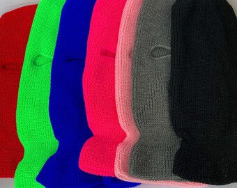 pink ski hat